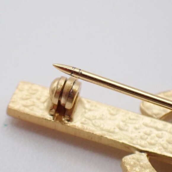 CHANEL CC Logo Imitation Pearl Pin Brooch 01A GHW France Accessory 60KP059 - Picture 9 of 11